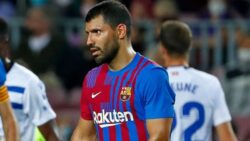 Sergio Aguero: Barcelona striker set for three months out after falling ill during game