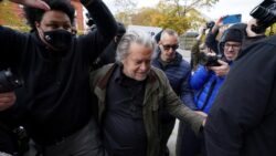 Steve Bannon surrenders to FBI on Capitol attack probe charges