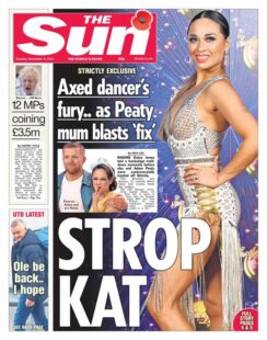 The Sun – ‘Axed dancers fury as mum claims Strictly is fixed’
