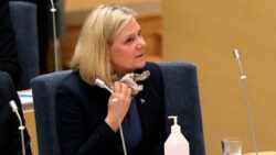 Sweden’s first female prime minister resigns after less than 12 hours