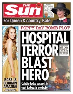 The Sun – ‘Hospital blast terror hero’