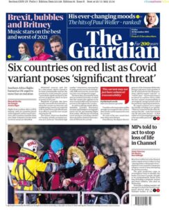 The Guardian – ‘6 countries on red list as Covid variant poses risk’