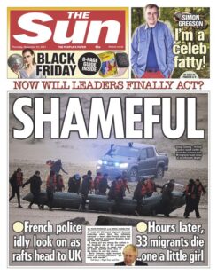 The Sun - ‘Now will leaders finally act: Shameful’
