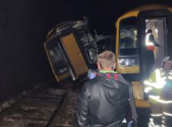 Salisbury train crash: 120 rescued from tunnel and driver in hospital after two trains collide
