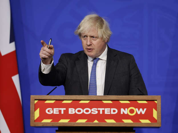 Boris Johnson accuses Robert Peston of ‘completely mischaracterising’ No 10 Christmas parties
