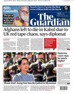 The Guardian – ‘Afghans left to die at Kabul due to UK red tape chaos’