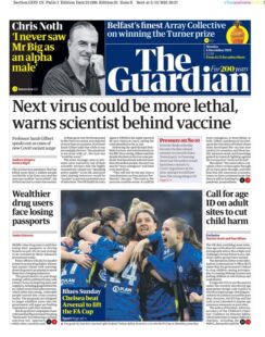 The Guardian – ‘Next virus could be more lethal’