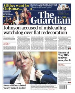 The Guardian – ‘PM accused of misleading watchdog over flat revamp’