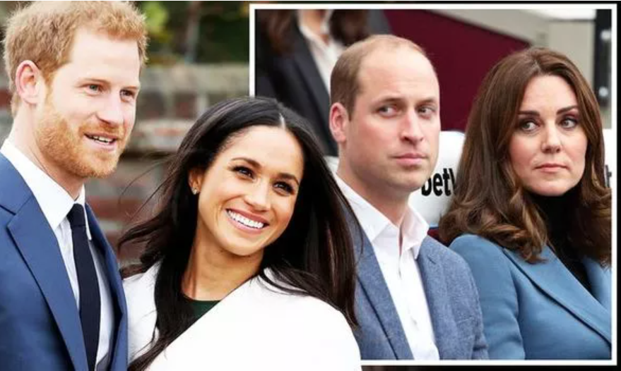 Despite the US move, Meghan and Harry claim the title ahead of William and Kate.
