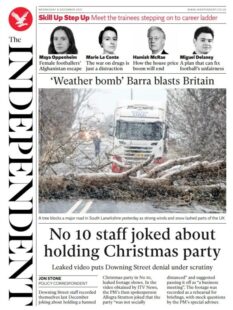 The Independent – ‘No 10 staff joked about holding Christmas party’