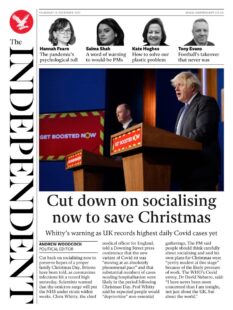 The Independent – ‘Cut down on socialising now to save Christmas’