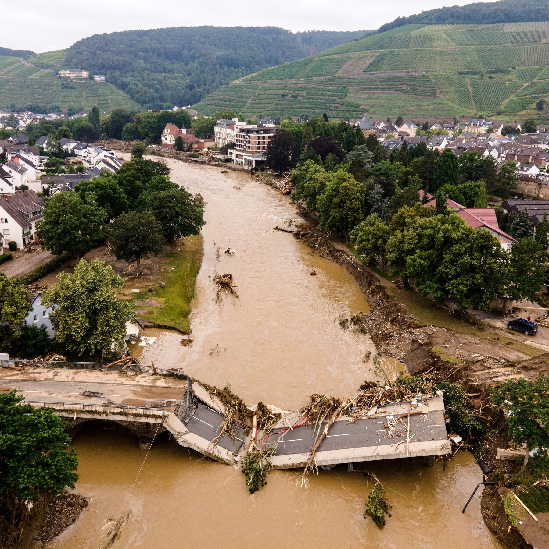 The 2021 European floods