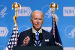 Biden pledges 500M free virus tests, urges Americans to get vaccinated
