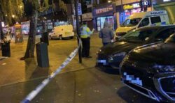 London bloodbath: Triple stabbing spells night of horror for capital – two arrests