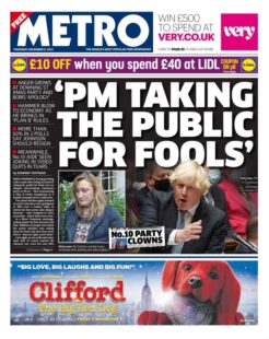 Metro – ‘PM taking the public for fools’