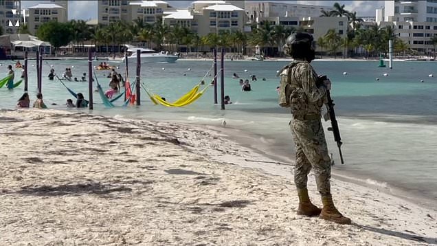 Gunmen on jet skis open fire at Mexican beach resort crowded with tourists
