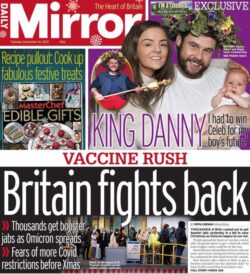 Daily Mirror – ‘Britain fights back’