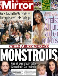 Daily Mirror – Star Hobson: Mum let lover brutally beat Star to death
