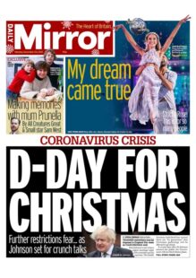Daily Mirror – ‘D-day for Christmas’
