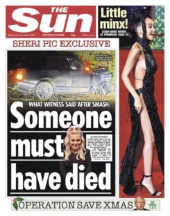 The Sun – ‘Someone must have died’
