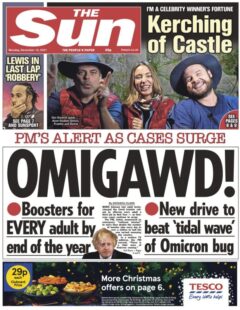 The Sun – ‘OMIGAWD’