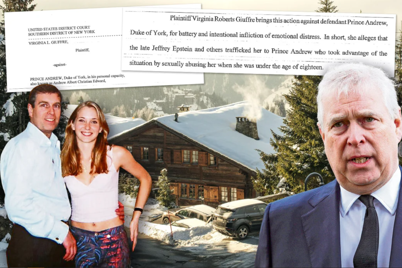 Prince Andrew to sell £10m Swiss Chalet to allegedly pay for legal bills.