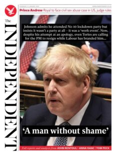 The Independent – ‘A man without shame’