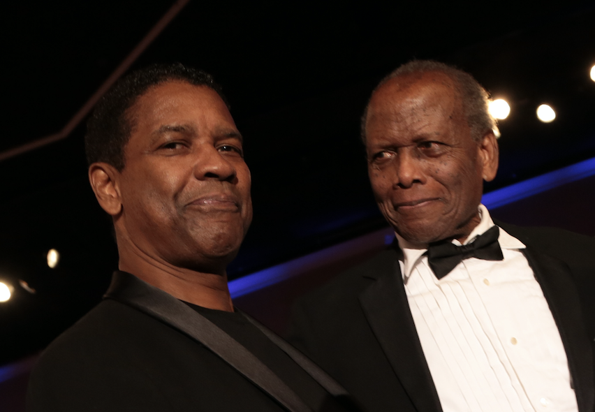 The groundwork for a star like Washington was done by Sidney Poitier, the first Black man to win an acting Oscar. Washington wishes he could have worked with the retired actor: “God bless him. He’s still here. But yeah, I missed that opportunity.”