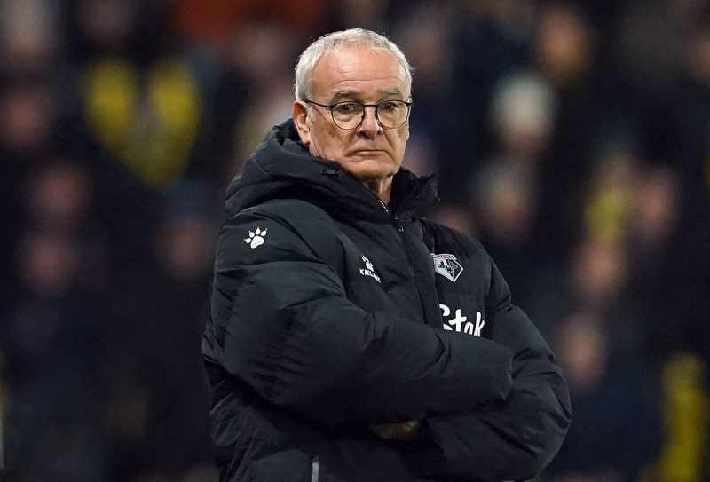 Claudio Ranieri sacked by Watford after less than four months in charge