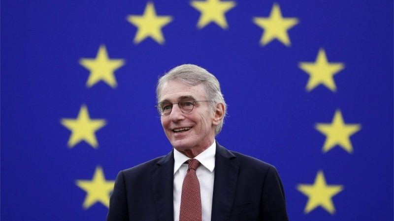 David Sassoli, European parliament president, dies aged 65