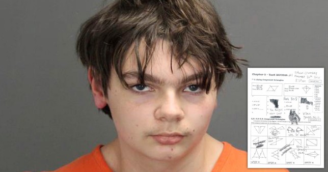 The Metro says Ethan Crumbley, the 15-year-old suspected of opening gunfire at Oxford High School, pleaded not guilty to killing four of his classmates