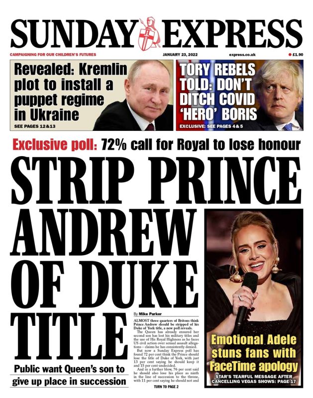 No 10 Partygate & 72% of Brits want Prince Andrew stripped of title