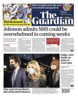 The Guardian – PM admits NHS could be overwhelmed in weeks