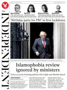 The Independent – Islamophobia review ignored by ministers
