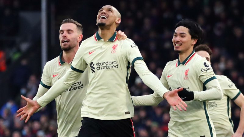 Liverpool nervy win as Reds keep Man City in their sights