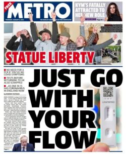 Metro – Just go with your flow & Colston statue liberty