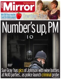 Daily Mirror - Number’s up PM