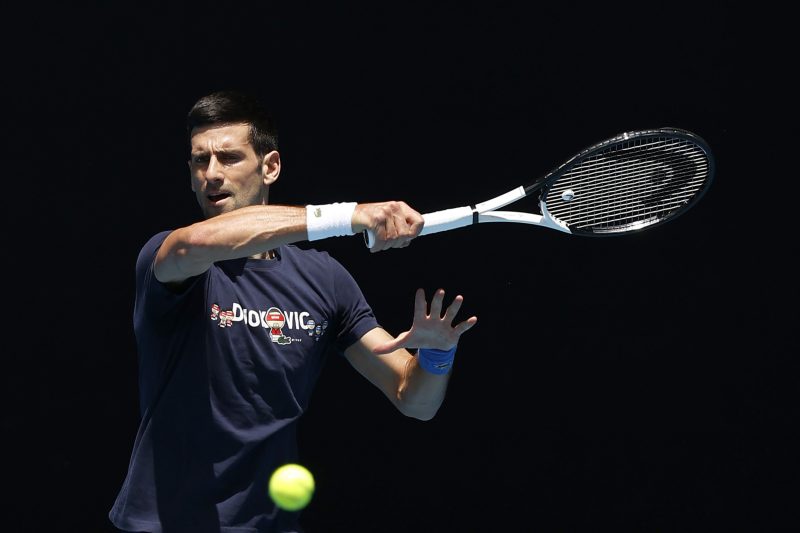 Australian Open: Novak Djokovic in draw, Emma Raducanu plays Sloane Stephens