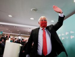 Portugal’s ruling Socialists win re-election with outright majority