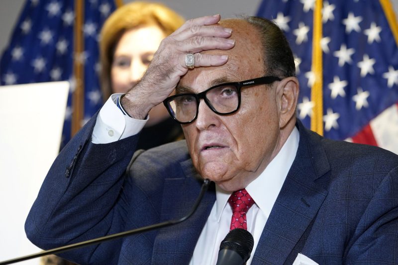 January 6 committee subpoenas longtime Donald Trump lawyer Rudy Giuliani and three others
