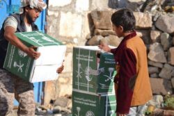 Saudi Arabia’s KSrelief distributes over 185 tons of food baskets to Yemenis in Abyan province