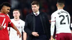 Gerrard refuses to blame VAR after FA Cup exit against Manchester United