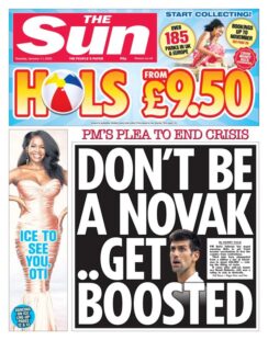 The Sun – Don’t be a Novak …Get Boosted