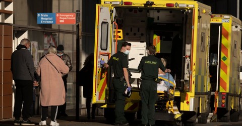 UK records highest daily Covid death toll since February with 438 fatalities