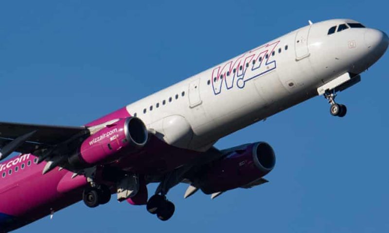 Wizz Air passenger numbers rise to 7.8m despite Omicron fears