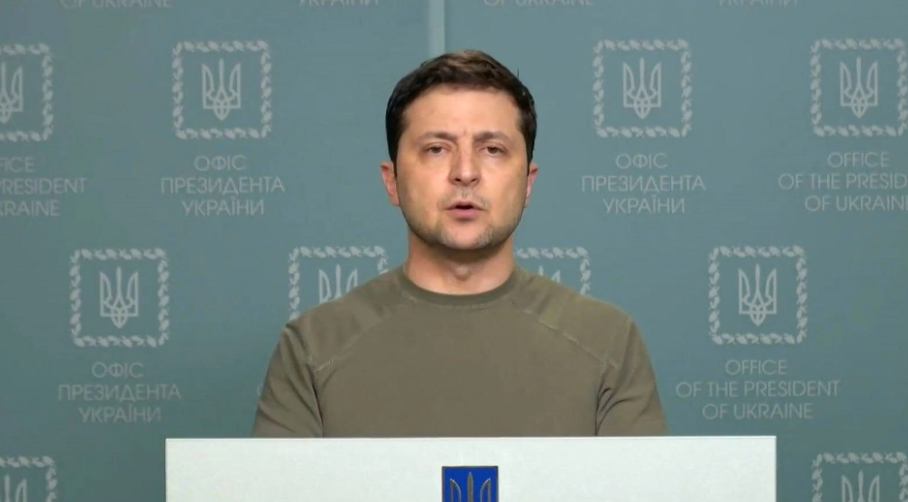 Zelensky said at least 137 troops and civilians were killed on the first day of fighting
