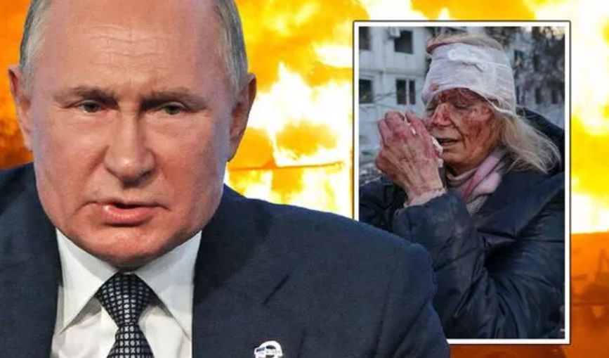 VLADIMIR Putin has come under furious attack after being branded an "evil monstrous tyrant who has no concern whatsoever for human life"
