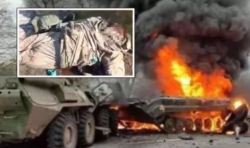 Shocking images as Russian soldiers dead and injured – Is THIS the war you wanted Putin?