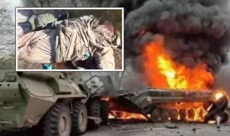 Shocking images as Russian soldiers dead and injured - Is THIS the war you wanted Putin?