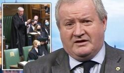 ‘It wasn’t a stunt!’ SNP’s Ian Blackford doubles down on Johnson attack after expulsion